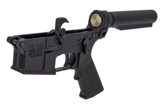 VLTOR weapon Systems complete lower receiver features a mil-spec trigger group